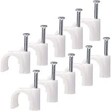 Electric Cable Clips 14mm 100 PCS