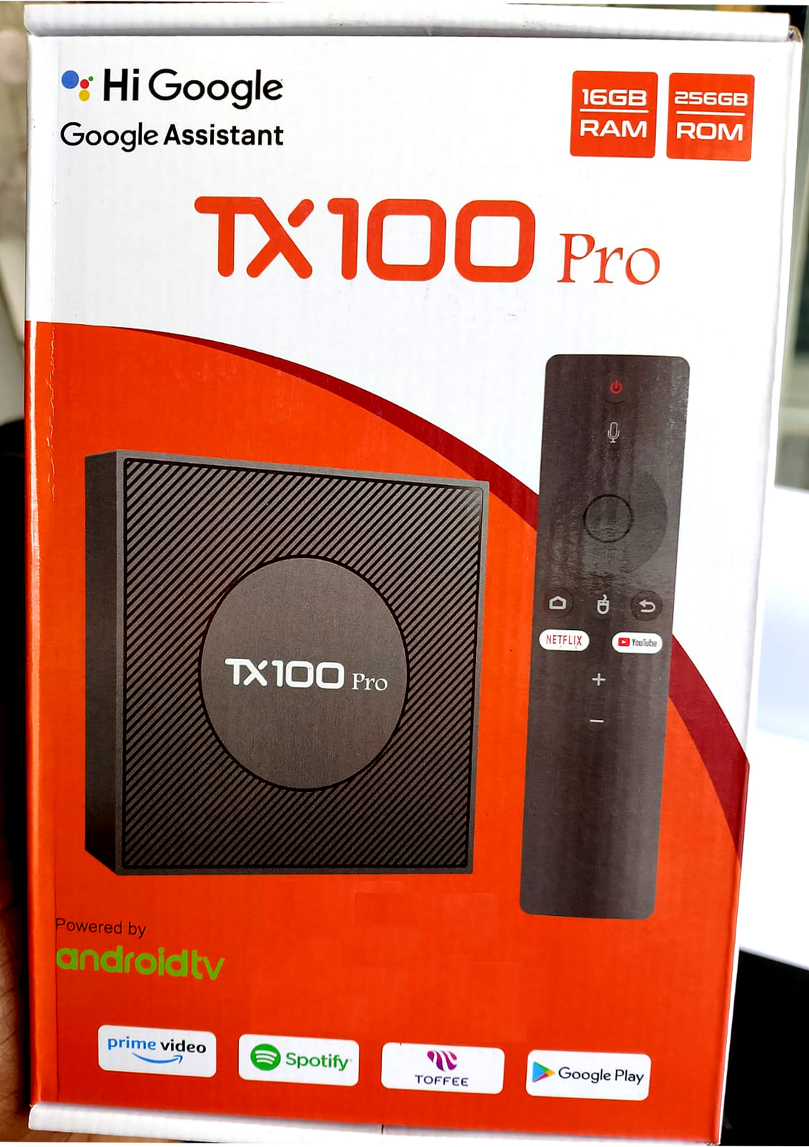 TX100 Pro 24K Ultra HD Android TV Box