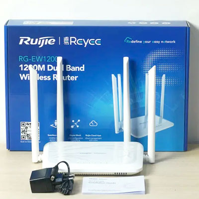 Ruijie RG-EW1200 1200 Mbps Dual-Band Mesh Wi-Fi 5 Wireless Router
