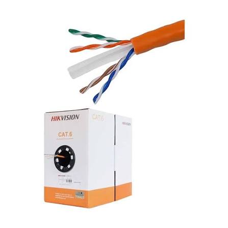 Hikvision DS-1LN6U-Z/CCA PVC 23AWG CCA Cat-6 UTP Cable