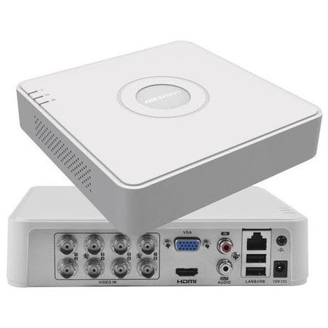 Hikvision DS-7108HGHI-M1 08 Channel 720p Mini 1U H.265 DVR
